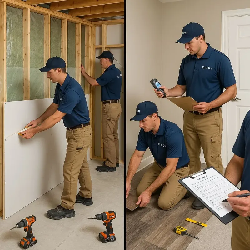 Repairs and Reconstruction process in Orangetree, FL